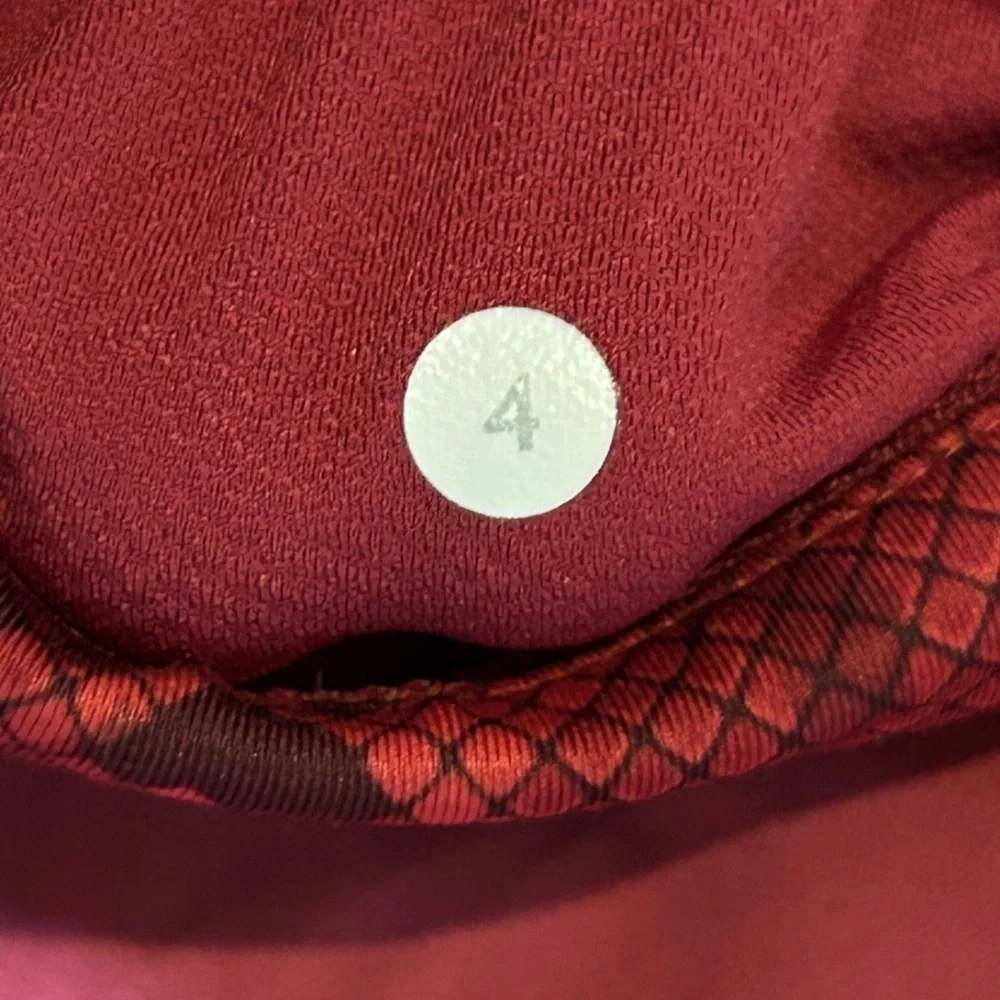 Lululemon Cranberry Pace Rival Skirt 4 Regular - Picture 4 of 10